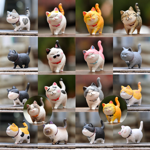 可爱猫铃铛盲盒猫咪摆件玩偶公仔盲袋小猫蛋蛋豹纹三