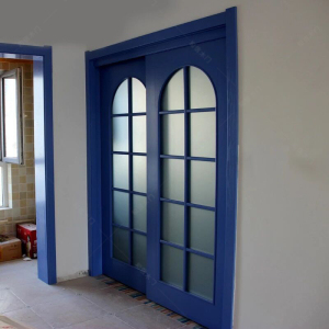 拱形实木复合烤漆阳台推拉门长虹玻璃门厨卫移门厂家直销支持提供