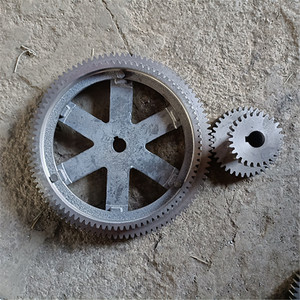 铡草机 农机配件 铡草机配件 农机零件 新品 铸造铁齿轮连体齿轮