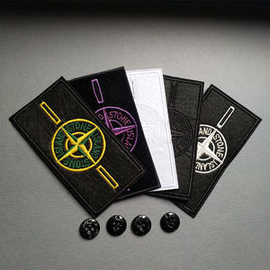 石头岛袖标stoneisland袖章幽灵章袖标自创diy标衣服袋子鞋包邮