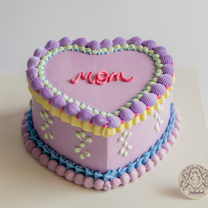 大教堂【复古甜心】母亲节创意奶油草莓生日蛋糕北京上海同城