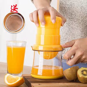 挤压手工鲜果橘子榨汁机手动黄瓜迷你型一体随手厨房榨姜汁机便捷