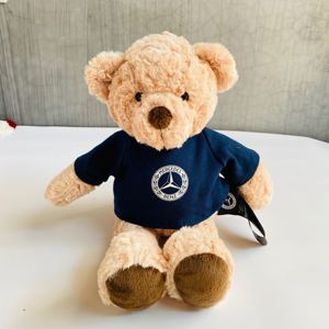 奔驰泰迪熊毛绒玩具 抱抱车载奔驰小熊玩偶 nici泰迪熊毛绒公仔