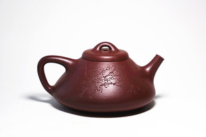 壶艺轩◆宜兴紫砂壶.潘旭峰弟子.张洪强【子冶石瓢】250cc