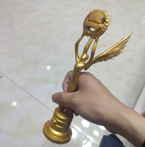 顶楼同款奖杯清雅艺术节奖杯摆件装饰锡京秀莲韩智贤千瑞珍韩剧2