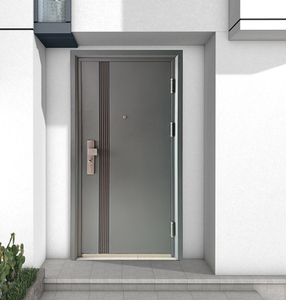 胜林防盗门甲级现代风进户门轻奢百搭家用门灰色简约入户门