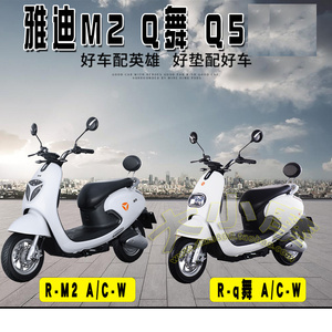 适用雅笛迪q舞电动车博大m2太空龟改装q5后货架载物衣尾箱架u2外