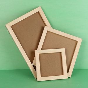 超轻粘土画框儿童手工diy制作立体画框专用木质雪花泥粘土作品框