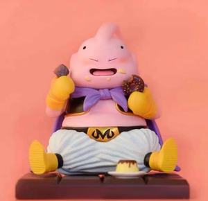 2021新款 龙珠系列 dod 魔人布欧 可爱胖布偶 吃货 坐姿 盒装手办