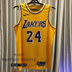 耐克nba篮球服 湖人队24号 科比球衣正品 城市版复古sw球迷版kobe