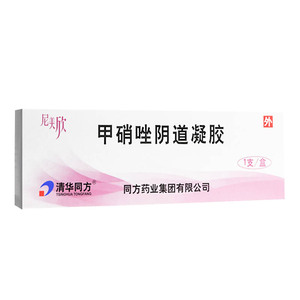 尼美欣甲硝唑阴道凝胶5g:37.