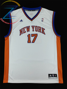 林书豪 林疯狂 11-12赛季 纽约尼克斯 主场 rep 胶印 球衣 xl码