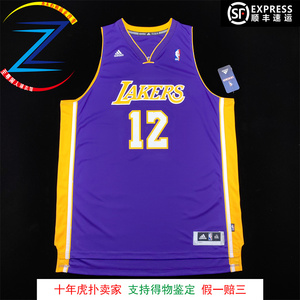 魔兽 霍华德 12-13赛季 洛杉矶湖人 紫金客场 美版 sw 刺绣 球衣