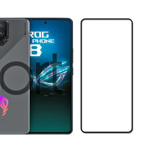 铁布衫新型蓝宝石镀晶膜Asus ROG Phone8 Pro手机防指纹膜华硕ROG8全屏覆盖高清钢化玻璃满版雾面磨砂保护贴