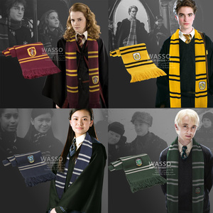 o【英国代购直邮】harry potter 正版徽章长围巾 帽手套 哈利波特