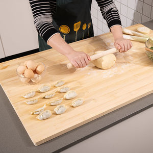 揉面砧板楠竹擀面板加大号特大案板家用和面防霉包饺子实木面垫