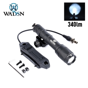 WADSN沃德森手电M600W强光频闪爆闪LED照明M300W双功能鼠尾开关