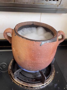 老式粗土砂锅炖锅砂罐煲汤家用陶瓷沙罐燃气耐高温小沙锅煨汤瓦罐