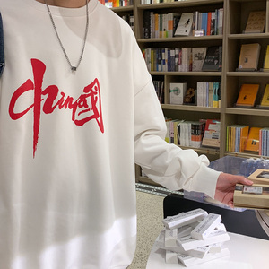 peacemarket中国吴京外套男春秋necoyep卫衣美式复古hiphop上衣服