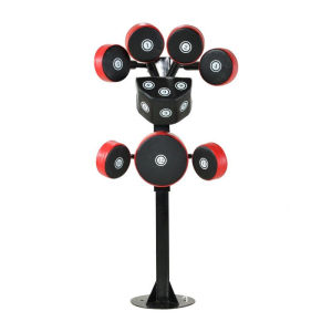 拳击立式多功能拳靶腿靶可调节不倒翁沙袋拳靶机家用专业训练器材