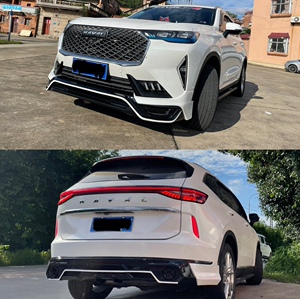 适用于 第三代哈弗h6 改泰版运动包围套件改装前后唇尾翼大小包围