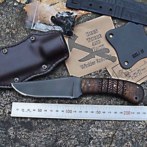 美国winkler knives ii 温克勒战术刀 户外求生直刀 狩猎刀 防身