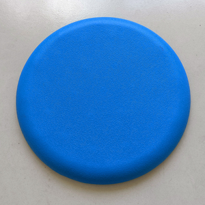 30 32直径中空吹塑塑料凳子面圆形蓝色橘色食堂快餐桌配件圆凳面