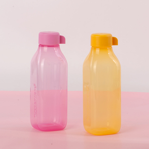 特百惠500ml/310ml圆形方形依可瓶塑料环保瓶/便携水壶水瓶随手杯