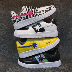 starwalk白豹纹粉星鞋小众板鞋小鬼王琳凯周震南同款男女流星鞋