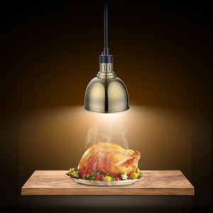 灯罩自助餐厅饭店吊灯食物保温灯加热灯酒店商用保温台小吃桌面熟