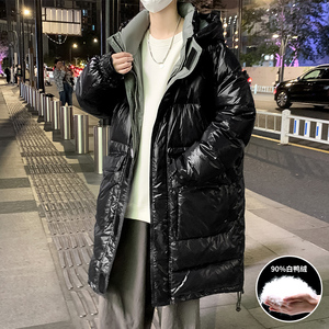 白鸭长款2021新款高级感男装旗舰店官方羽绒服 61堡基尼希尼亚60