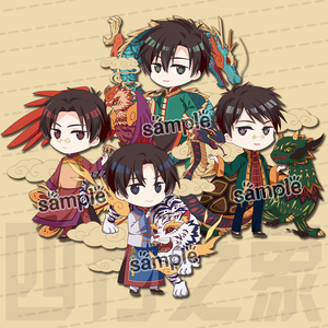 【芝士忌廉】全职高手 叶修 喻文州 张新杰 肖时钦 立牌 徽章吧唧