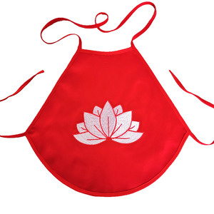 婴儿红肚兜纯棉中国风宝宝护肚围哪吒同款魔童降世莲花六一表演服