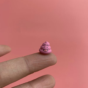 正版散货 gsc 阿拉蕾 粘土人 便便特典 摆件模型diy素材