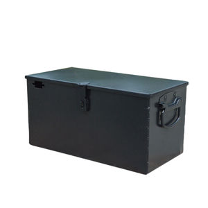 soumiety加厚铁皮箱子特大号金属工具箱空箱储物箱皮卡车后箱工具