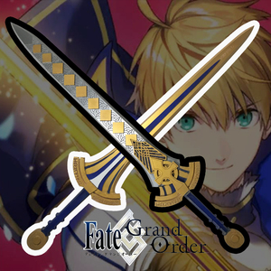 铁炉堡fate fgo 亚瑟王 旧剑 男saber cosplay道具 不可开刃