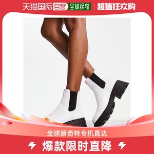 香港直邮潮奢 Topshop 女士 Bella 粗跟短靴(白色)
