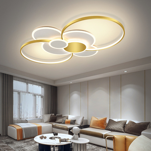 客厅灯简约现代家用led吸顶灯创意个性高档轻奢大厅灯2021年新款