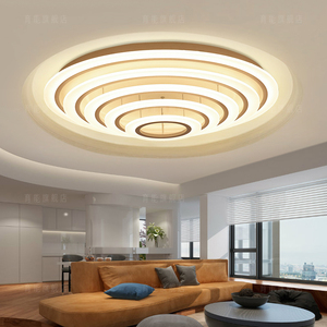 客厅灯简约现代大气led圆形大客厅灯家用大厅吸顶灯2022年新款