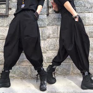 女士低裆哈伦裤