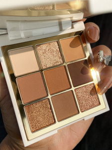 完美时光日记nude眼影盘9色正品专柜牌子闪粉珠光防水ins平价学生