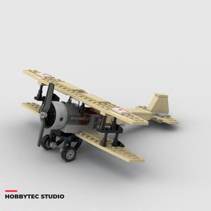 lego 乐高 一战 老式 螺旋桨 飞机 pdf 搭建图纸「非玩具」