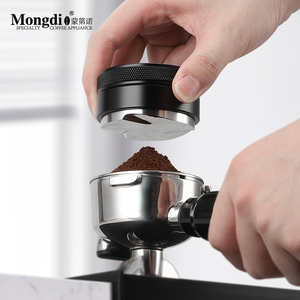 Mongdio布粉器咖啡压粉器压粉锤咖啡机粉碗51mm滤网咖啡器具配件