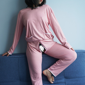 开档睡衣裤女免脱