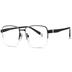 SueeyMatthew纯钛眼镜架近视镜半框超轻舒适商务大脸不夹脸MW/231