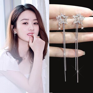 赵丽颖明星同款爱心项链锁骨链红心吊坠楚乔传银饰品防过敏韩版