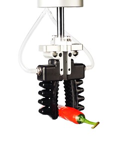 软指 仿生柔性二指机械手 柔性抓取夹爪自动夹具软体机器人机械爪