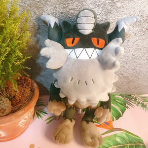 现货日本神奇宝贝伽勒尔喵头目喵喵毛绒公仔玩偶精灵宝可梦模型