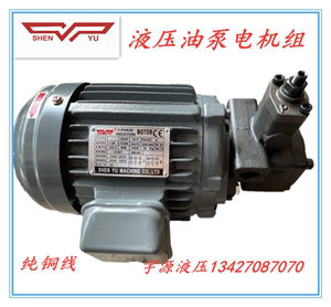 液压油泵电机组0.75KW/1.5KW/2.2KW 3.7KW VP20 15 40FA3台湾神煜