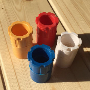 pvc接线盒锁扣锁母4分6分1寸底盒红蓝杯梳国标拧紧16 20 25 32 40